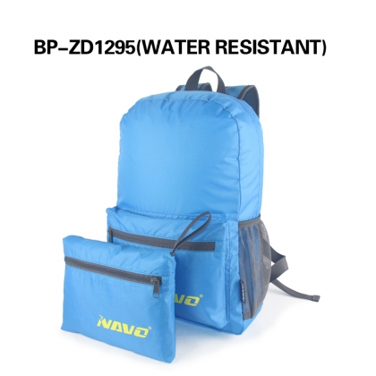 Water Resistant Foldable Backpack